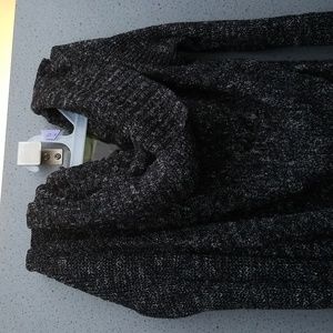 Crew neck sweater dress